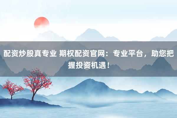 配资炒股真专业 期权配资官网:专业平台,助您把握投资机遇!